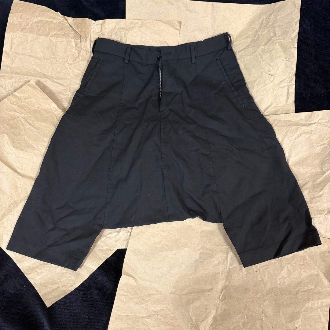 ブラック コムデギャルソン サルエルパンツ S