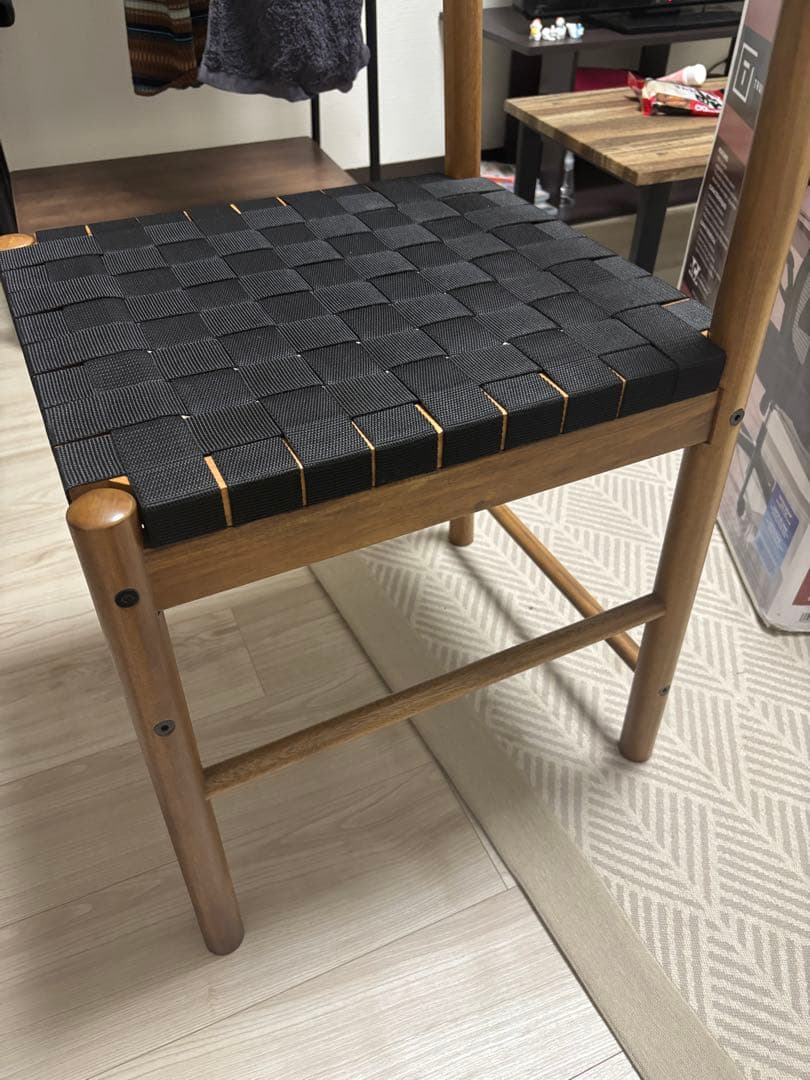 【セット・テーブルのみ椅子のみ可】ダイニングテーブル ikea ナッカンネース