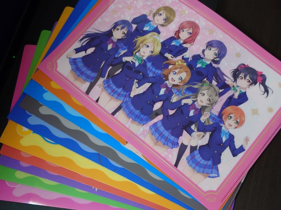 ラブライブ！ μ's アトレ秋葉原 クリアファイル 全種類 セット