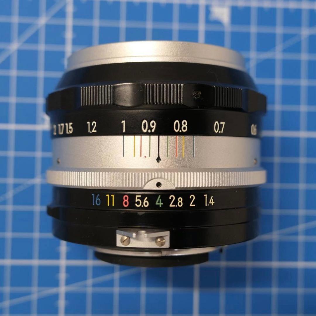 NIKKOR-S Auto 1:1.4 f=50mm 50mm F1.4 初期型