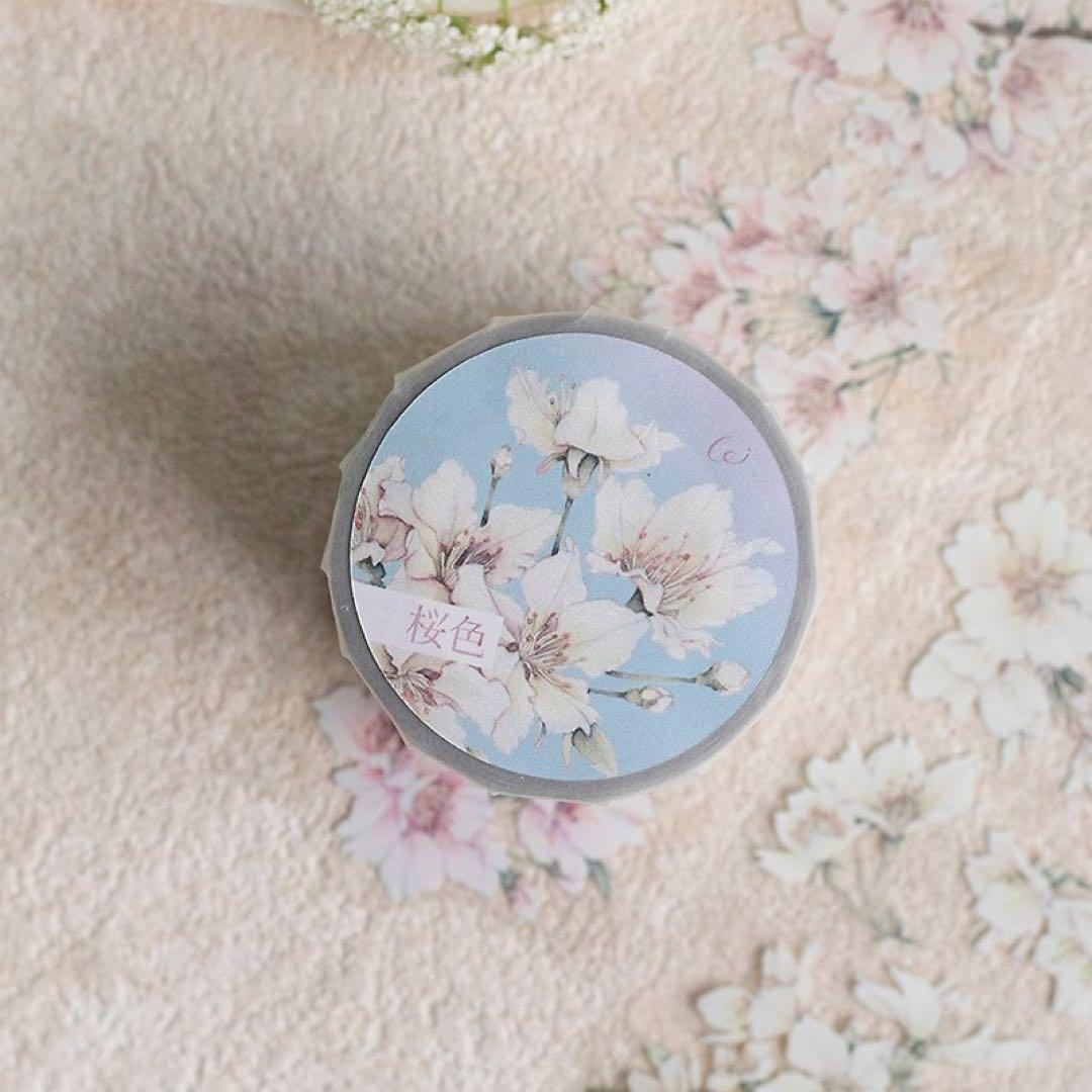 loidesign《桜色》海外マスキングテープ　マステ 【2341】