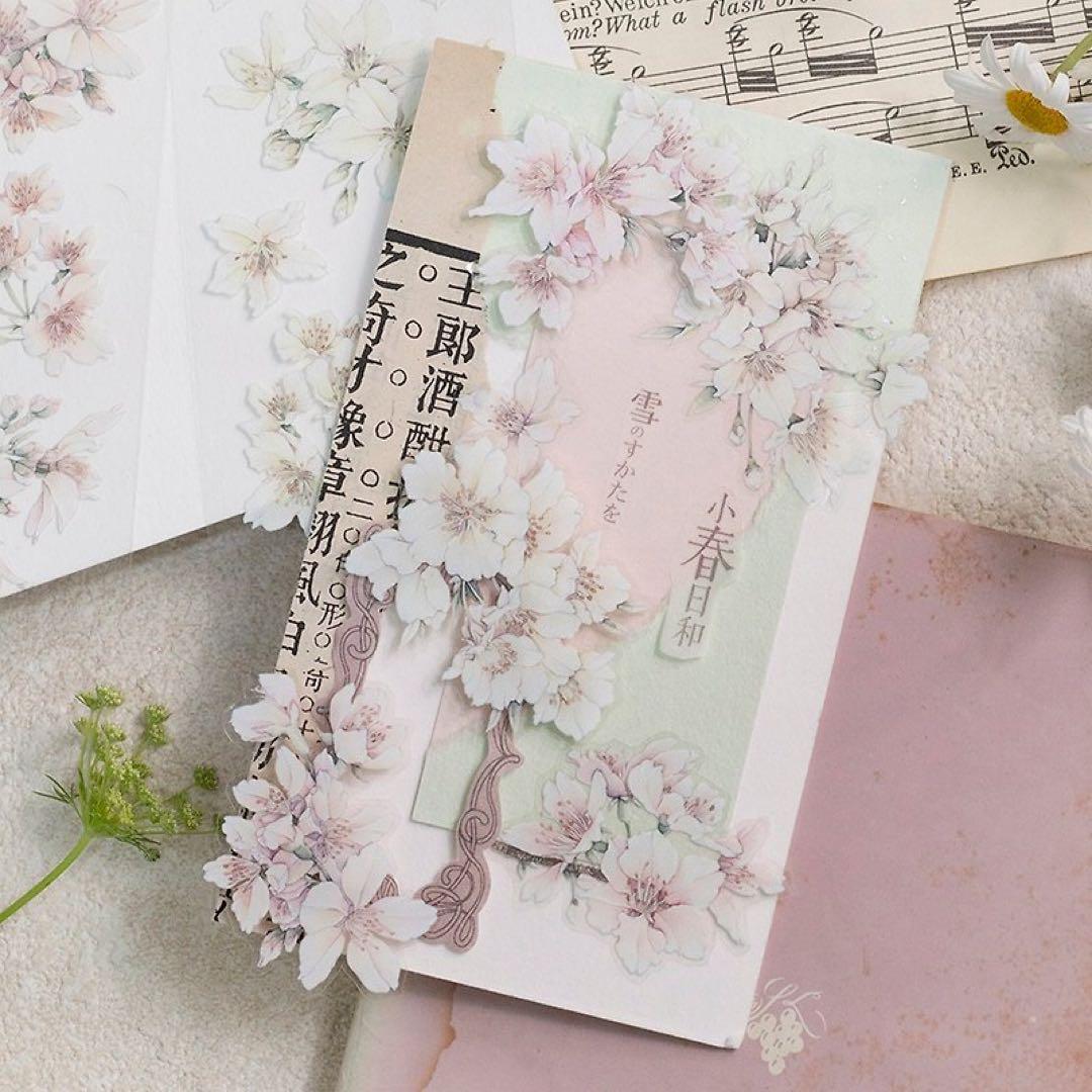 loidesign《桜色》海外マスキングテープ　マステ 【2341】