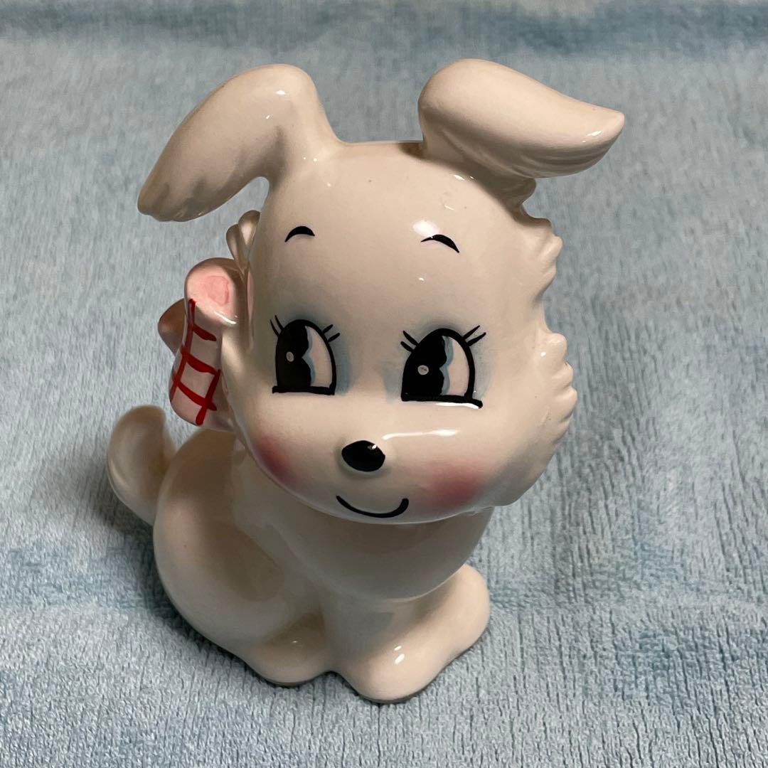 希少　内藤ルネDesign 「陶器」 犬貯金箱　当時物　年代物　ヴィンテージ