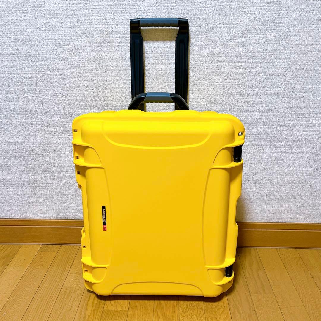 新品 NANUK (ナヌーク) 950 イエロー 防水・耐衝撃キャリーケース