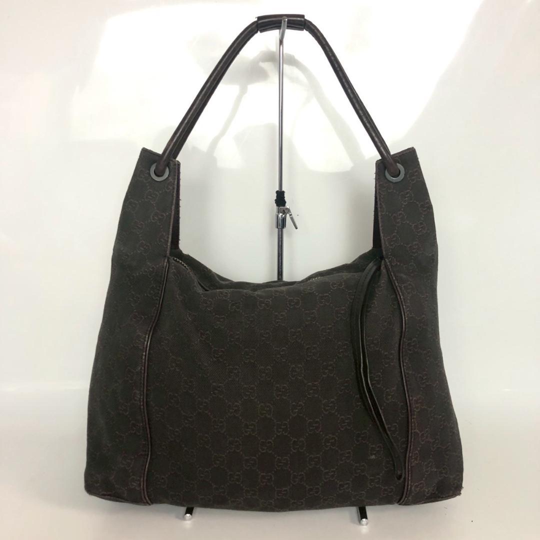GUCCI グッチ GGキャンバス ハンドバッグ ブラウン レディース ブランド