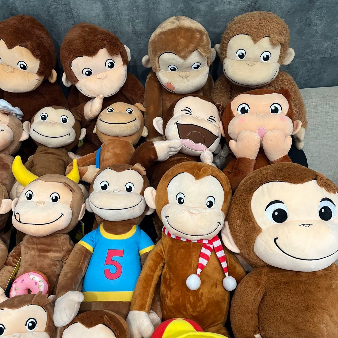 おさるのジョージ ぬいぐるみ多数　まとめ売り バラ売り可能