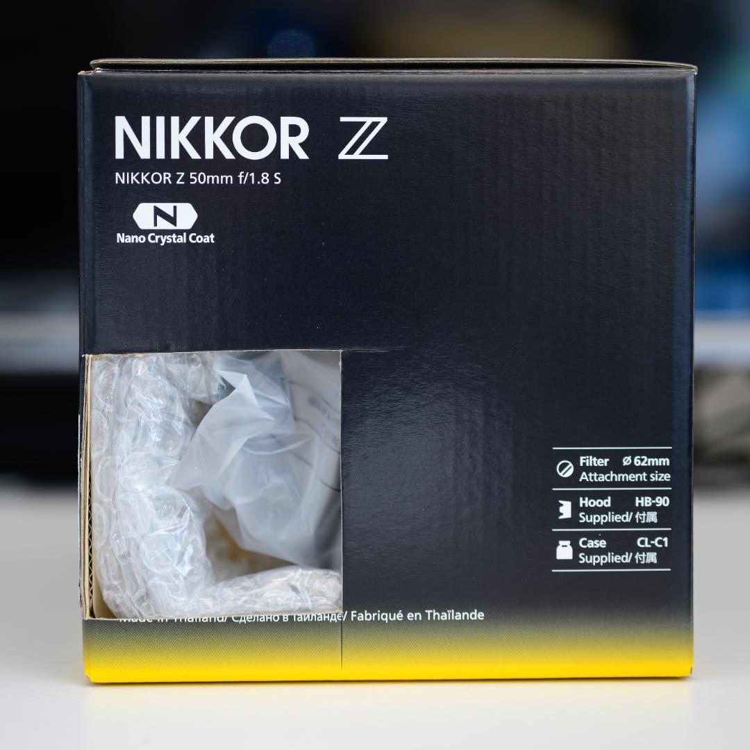 【新品未使用】NIKKOR Z 50mm F1.8 S レンズ