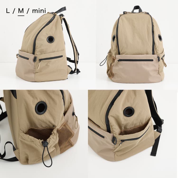 【新品】未使用 MATIE ペットリュック Mサイズ 犬用 ブラック スリング