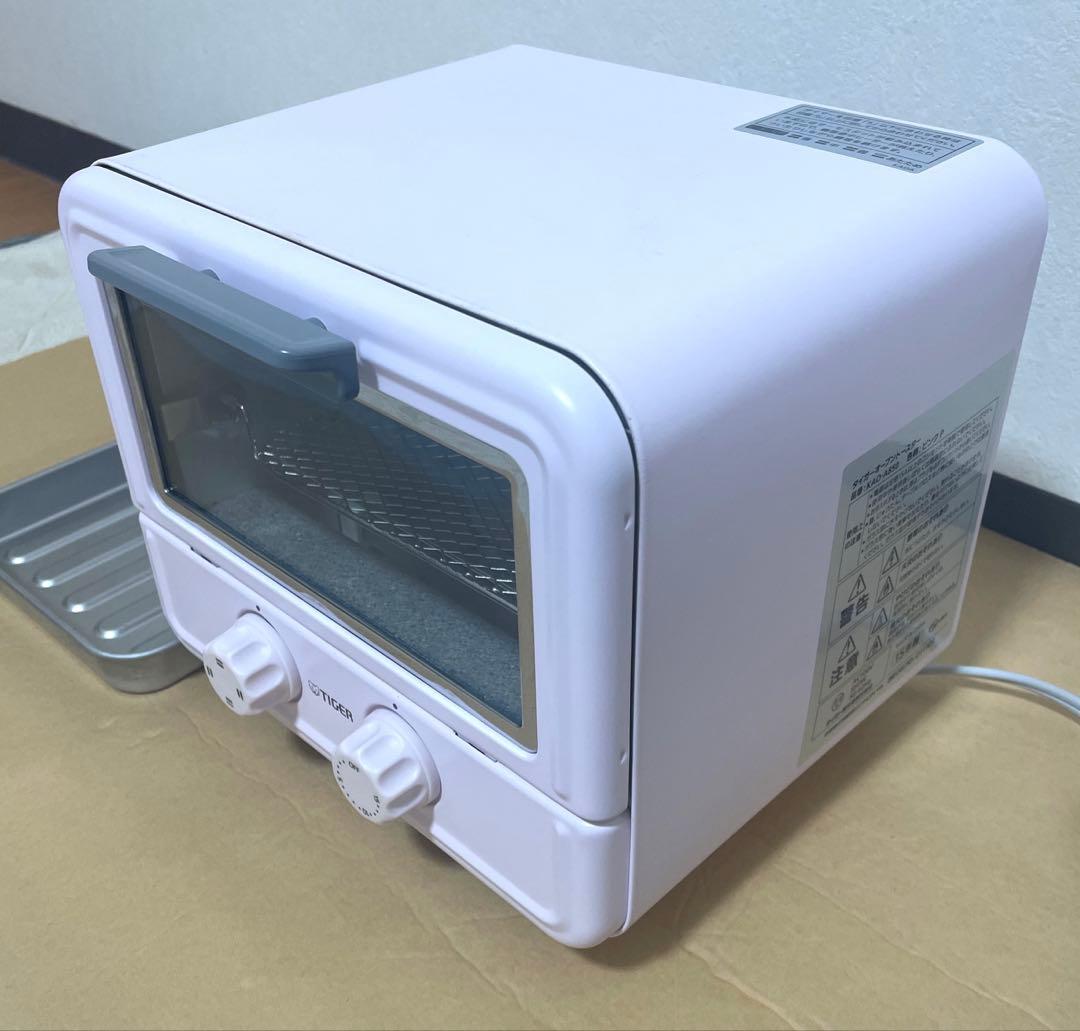 タイガーオーブントースター『ぷちはこ』KAO-A850 ピンク