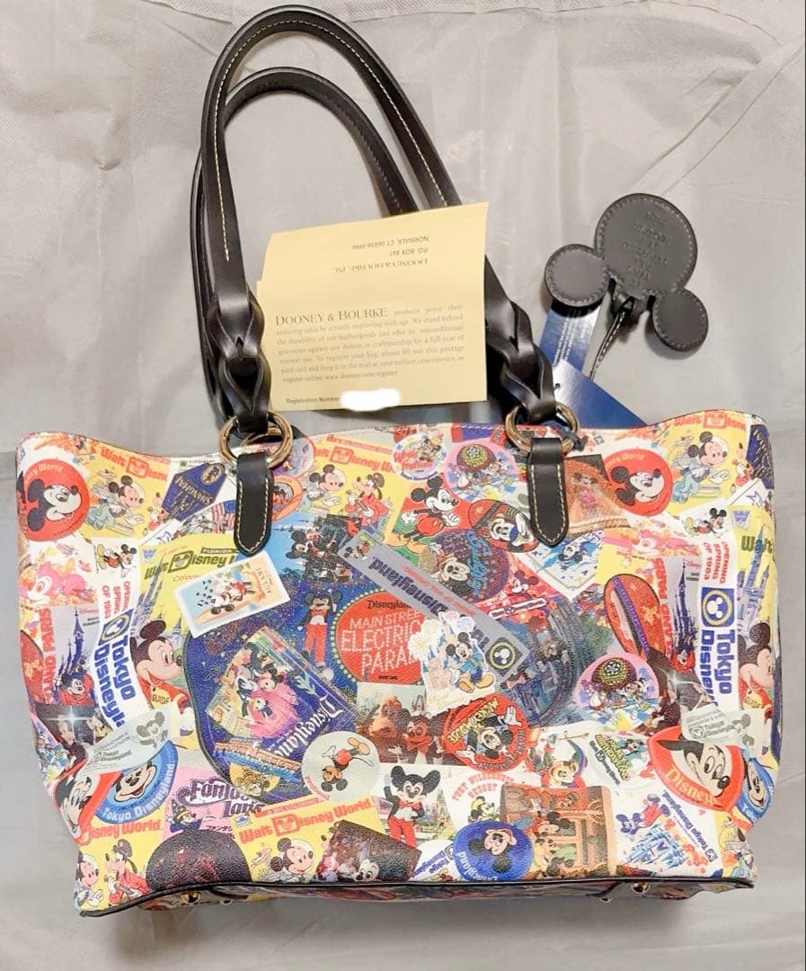 DOONEY&BOURKE ディズニー　ミッキー90周年記念　トートバッグ