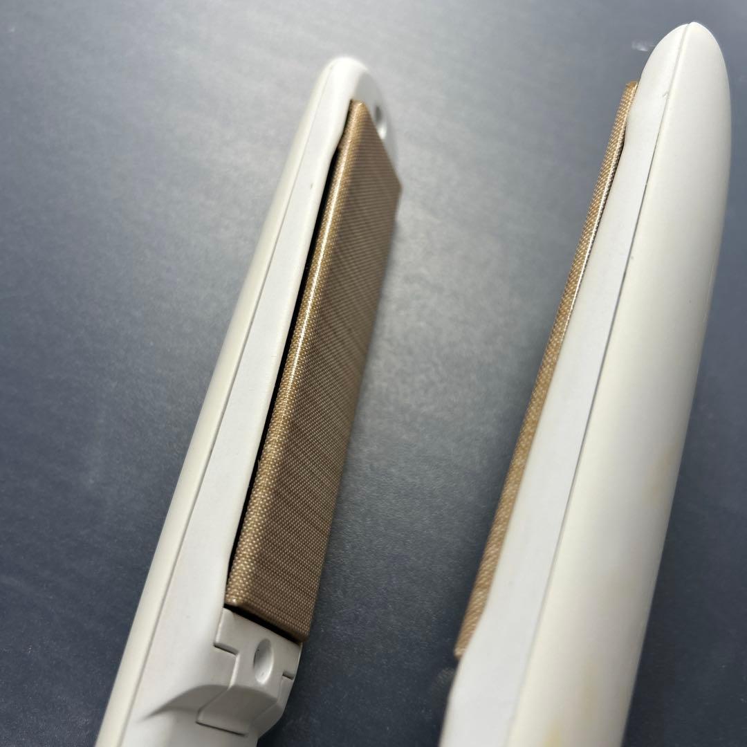 KINJUO キヌージョワールド　ホワイト ストレートヘアアイロン