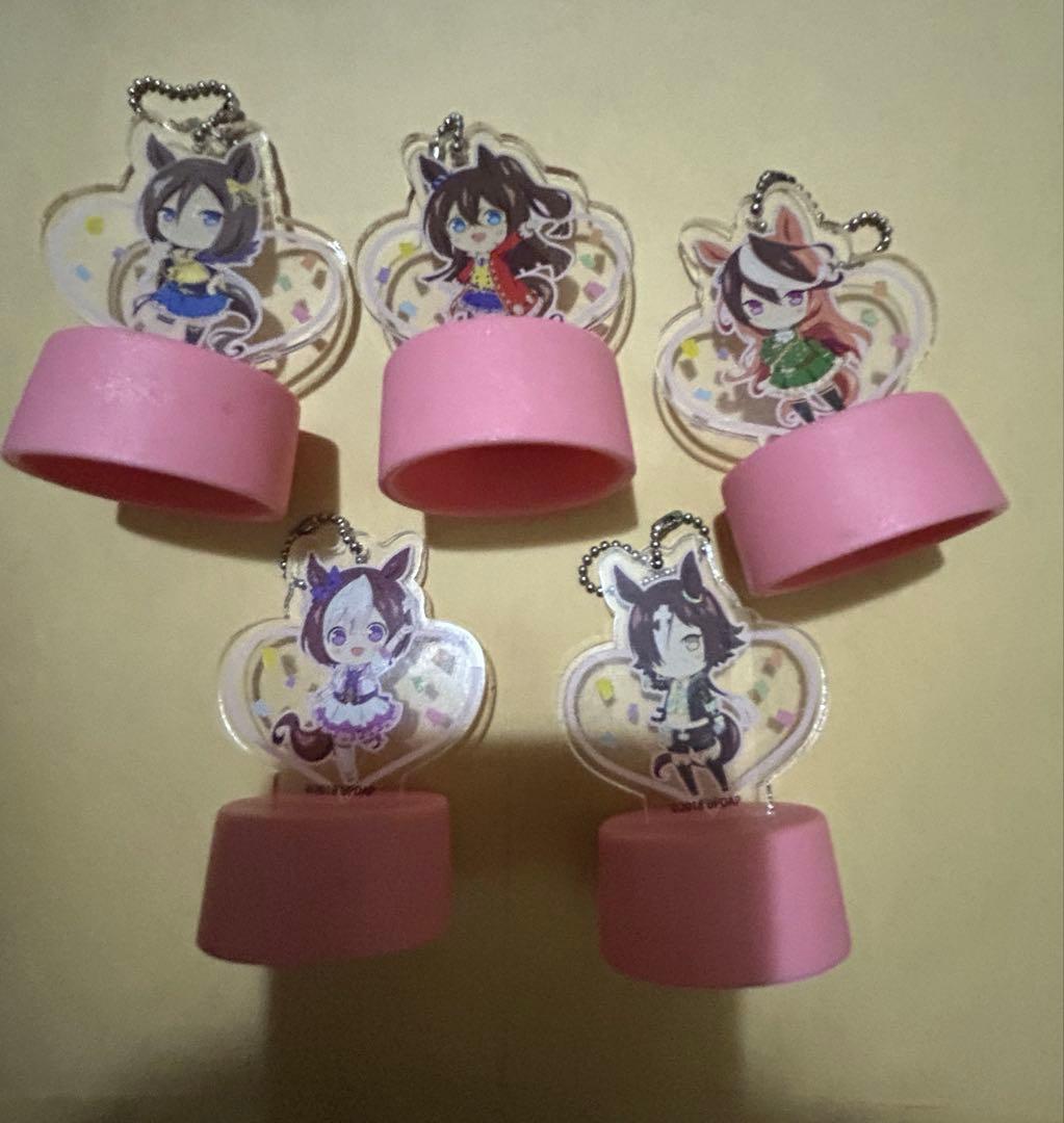 ウマ娘　ボトルキャップ　5種類