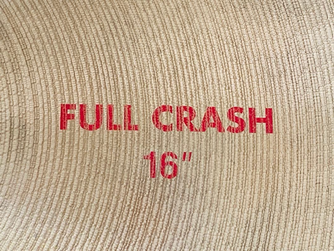 【希少】値下】Paiste 2002 Full Crash 16\" フルクラッシ
