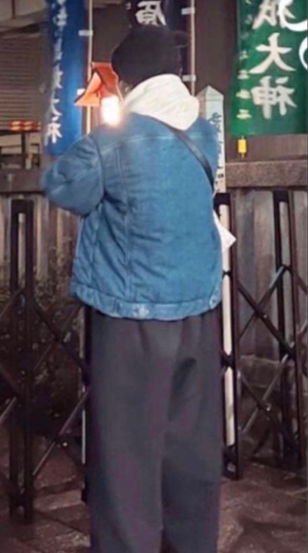 LOEWE PaddedJacket 美品44レア パデッドデニム 連休セール