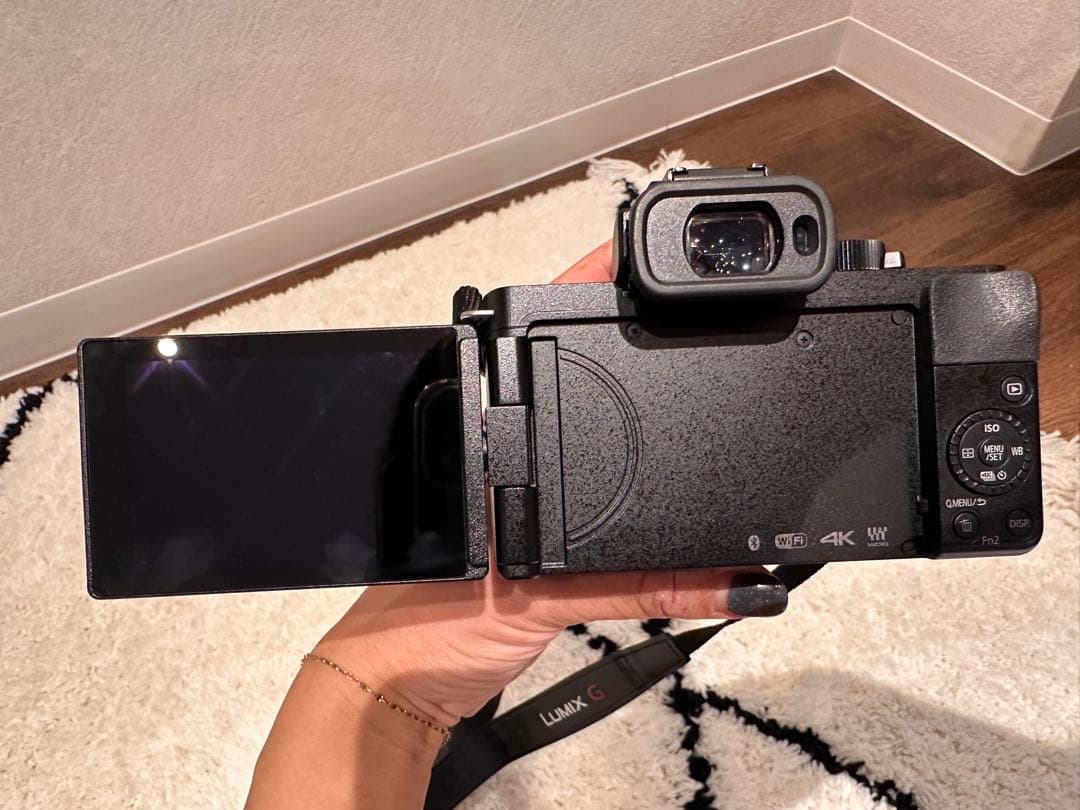 【美品】LUMIX G100／ファインダーひびあり・モニター撮影OK