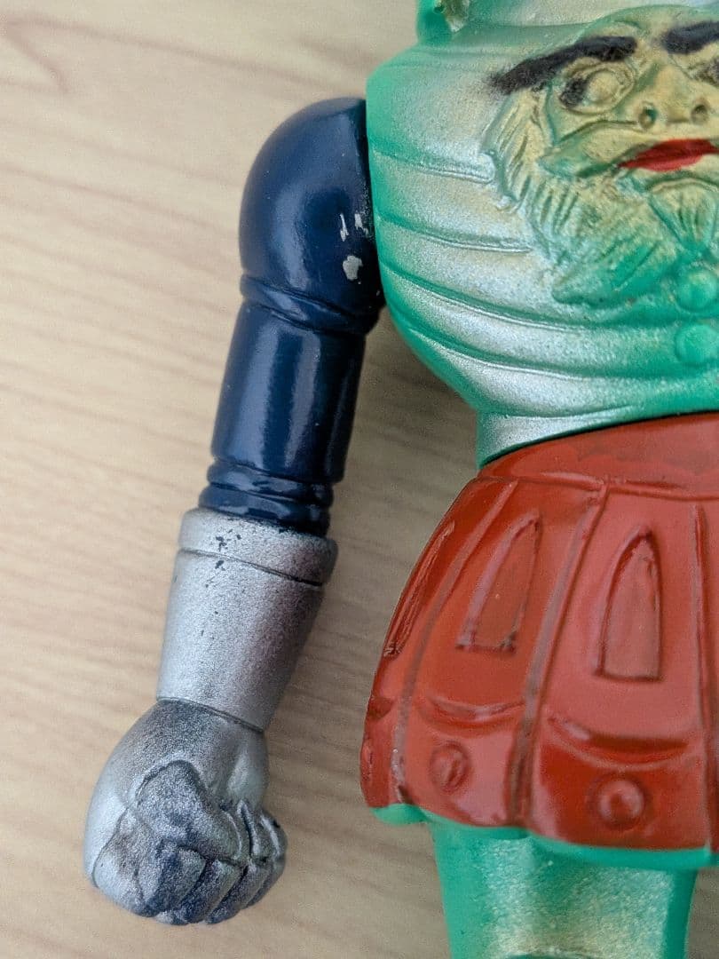 よい子のおもちゃ　透明怪獣シリーズ　暗黒大将軍　ソフビ　　無版権　パチ　当時物