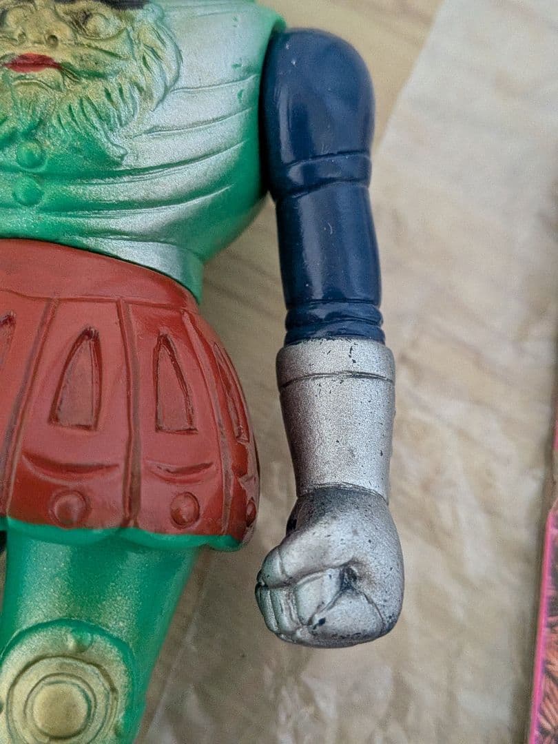 よい子のおもちゃ　透明怪獣シリーズ　暗黒大将軍　ソフビ　　無版権　パチ　当時物