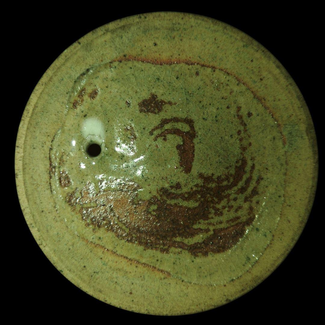 清水六兵衛　織部釉急須　土瓶　茶道具