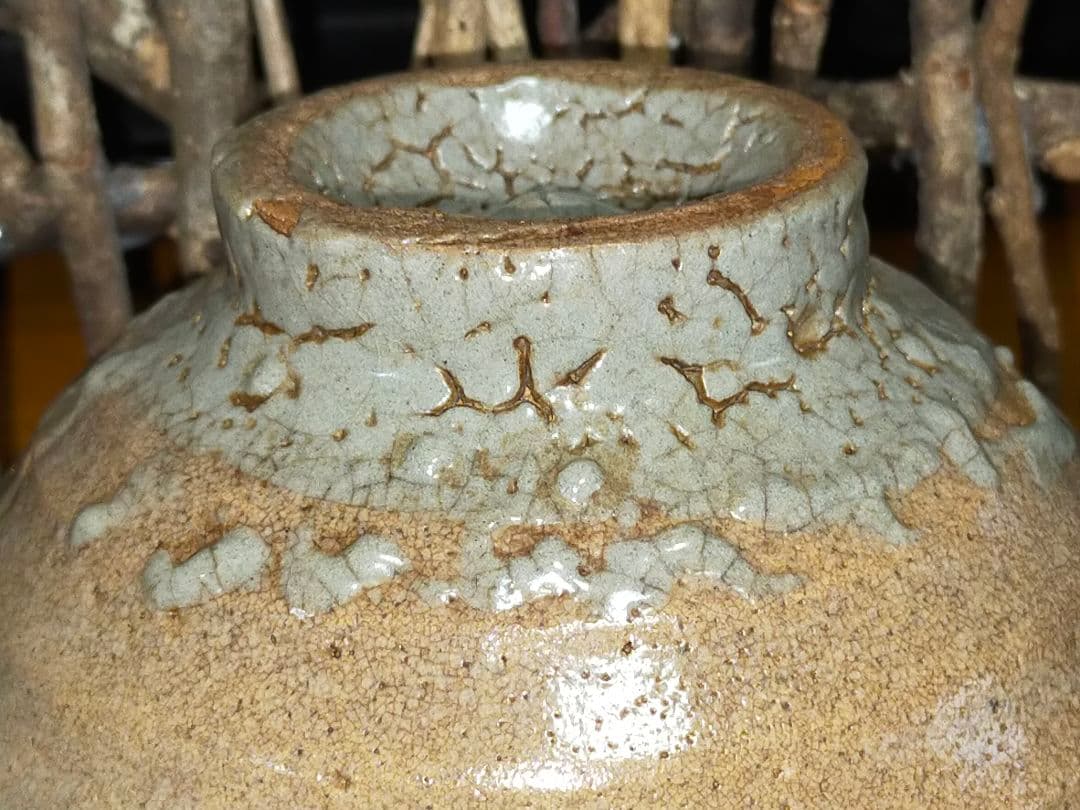 ♥値下げ！高麗　茶碗　カイラギ　骨董　古玩