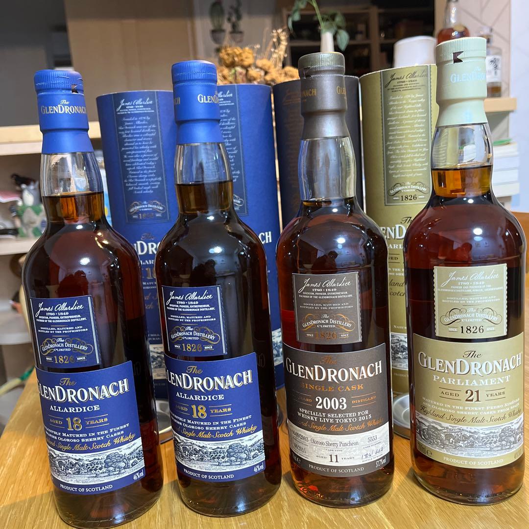 GLENDRONACH セット 18年 21年 2003 特別版