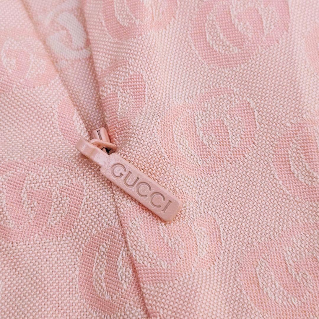 30代OL様 未使用 グッチ GUCCI ジャカードプリーツスカート