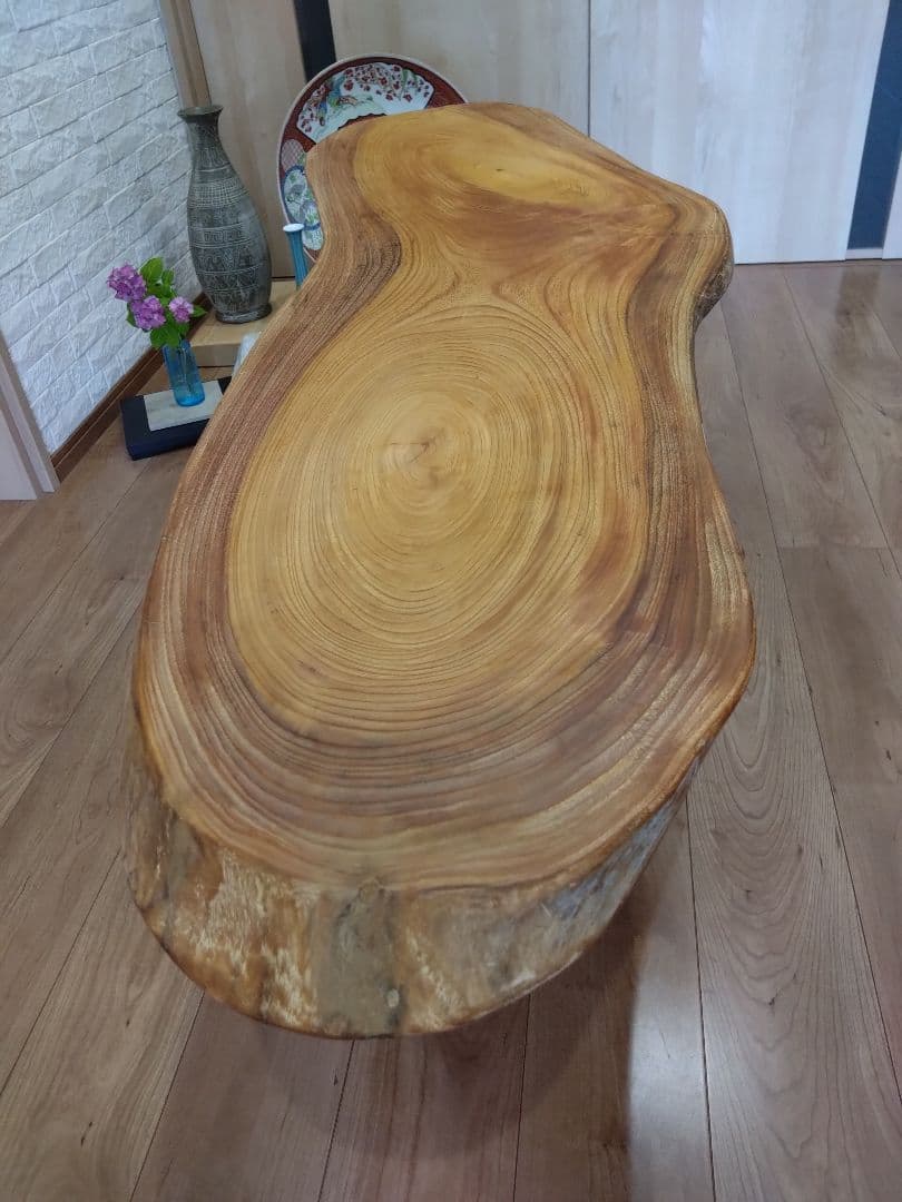 欅の一枚板　ケヤキ　値下げ❕無垢材　テーブル、ベンチ、お店の看板等にいいですよ