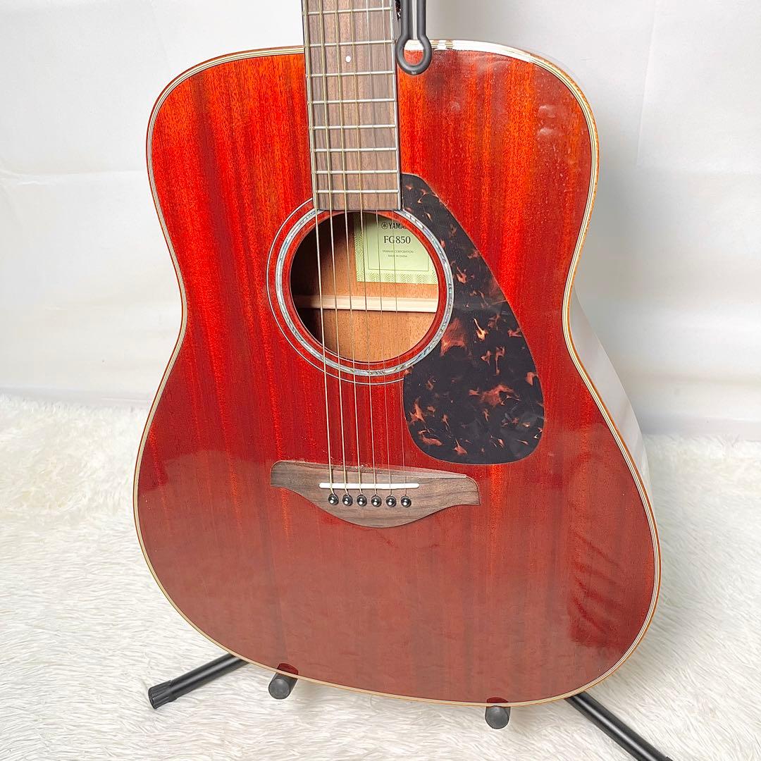 【極美品】YAMAHA FG850 アコースティックギター 音出し良好