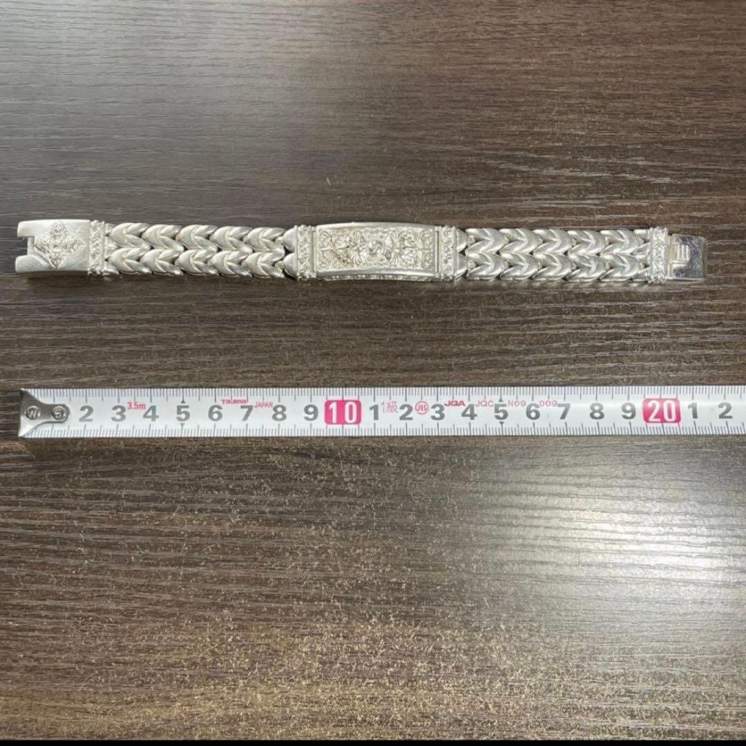 ブレスレット ヴィンテージ 金剛杵 ヴァジュラ 帝釈天 シルバー 925