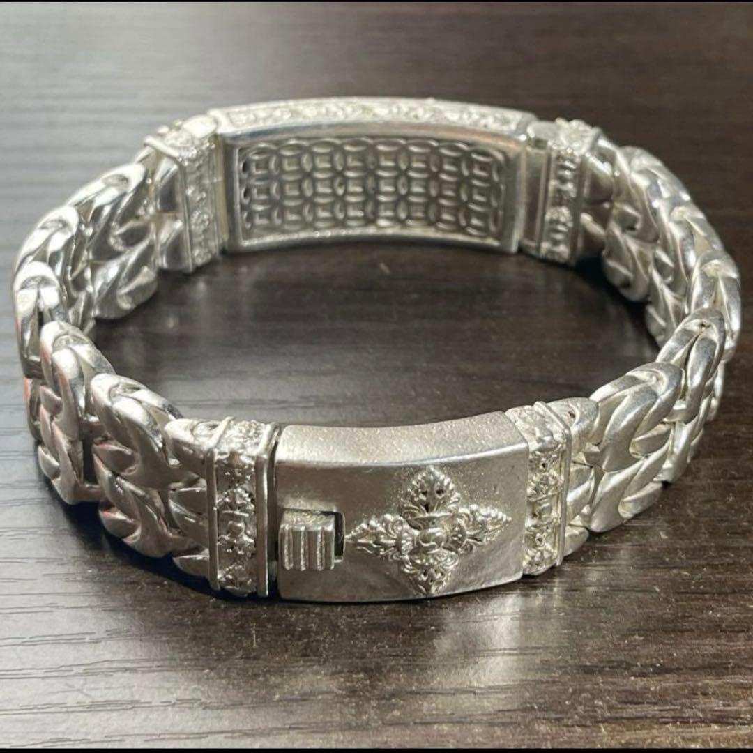 ブレスレット ヴィンテージ 金剛杵 ヴァジュラ 帝釈天 シルバー 925