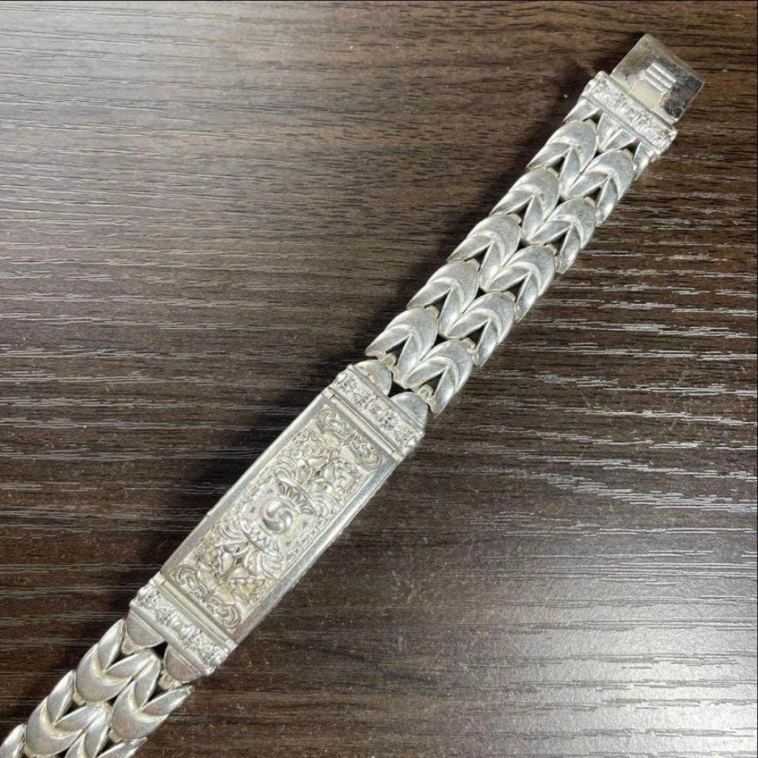 ブレスレット ヴィンテージ 金剛杵 ヴァジュラ 帝釈天 シルバー 925