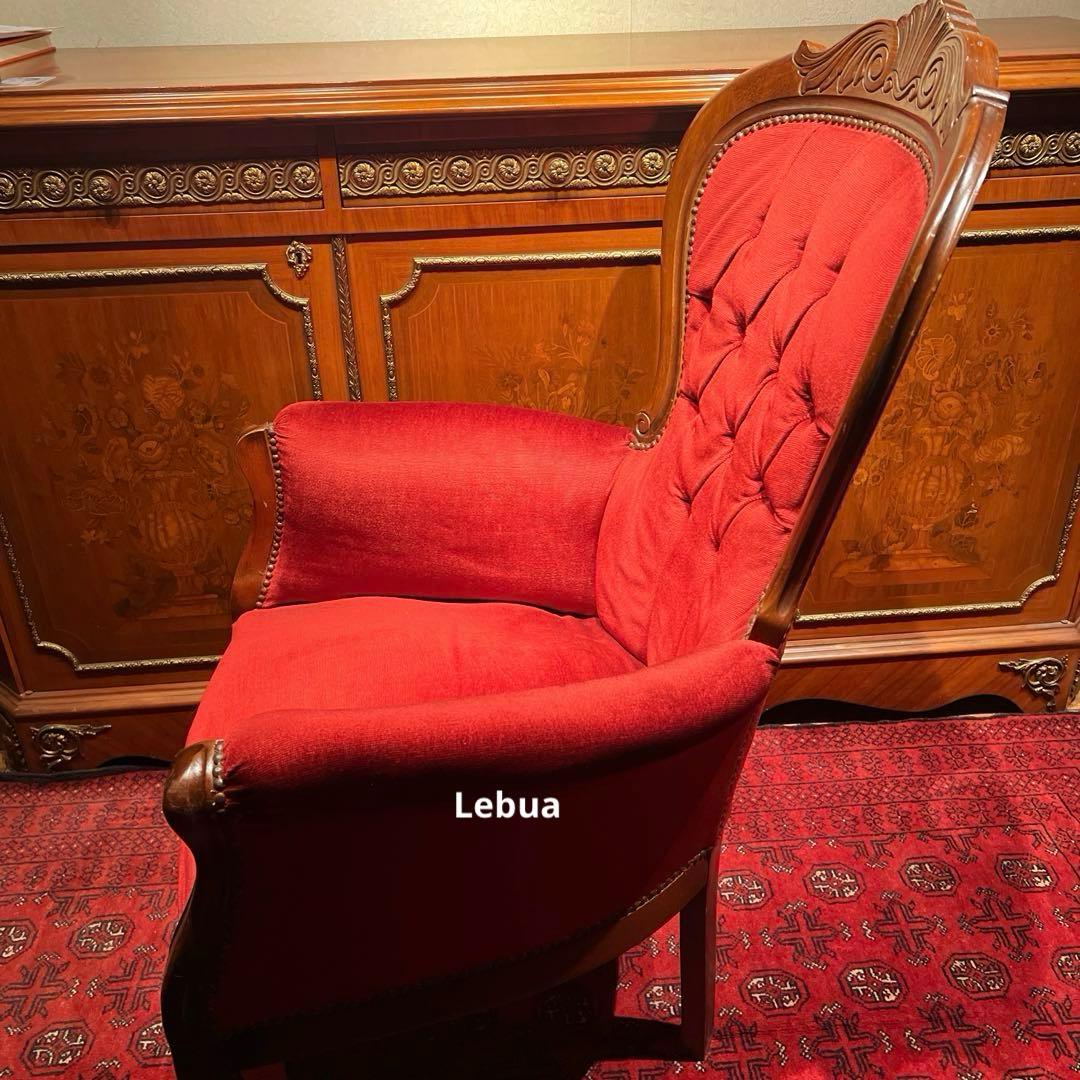 ラルフローレン・ブティック什器　ビクトリアンレッドチェア　ヴィンテージ