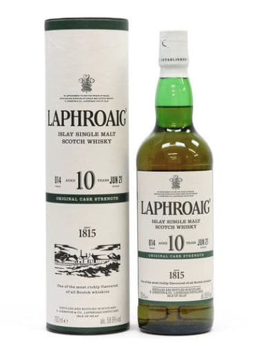 【新品・未開封】ラフロイグ 10年 オリジナルカスクストレングス バッチ 014