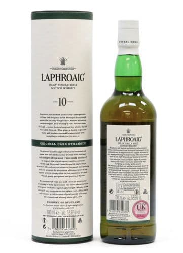 【新品・未開封】ラフロイグ 10年 オリジナルカスクストレングス バッチ 014