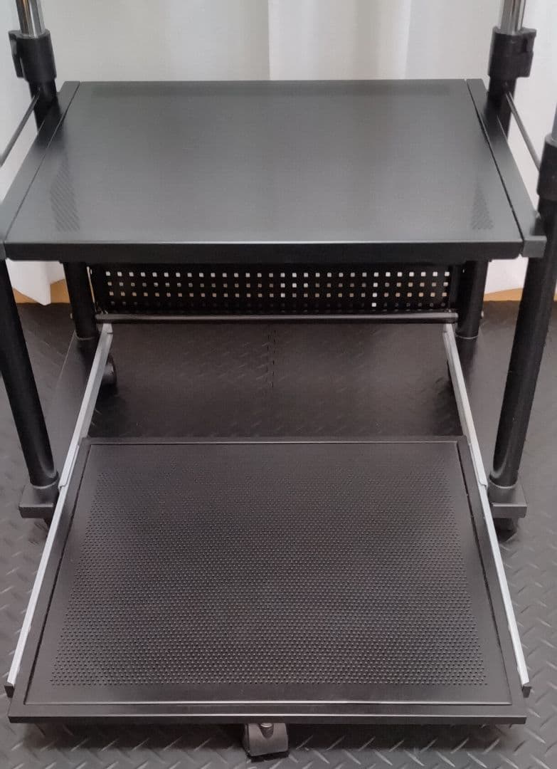 Bauhutte バウヒュッテ 昇降式 プリンター台 BHS-600P-BK