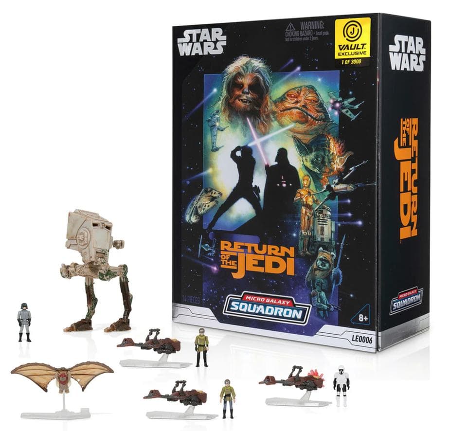 【世界3000限定】SW エンドア AT-ST ジオラマ ROTJ