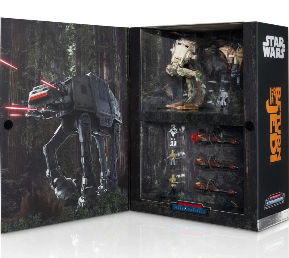 【世界3000限定】SW エンドア AT-ST ジオラマ ROTJ