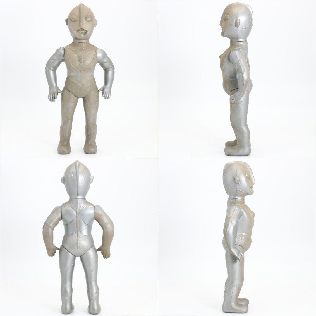 スペースマン ウルトラマン フィギュア ポリ人形 昭和レトロ 当時物　AT846