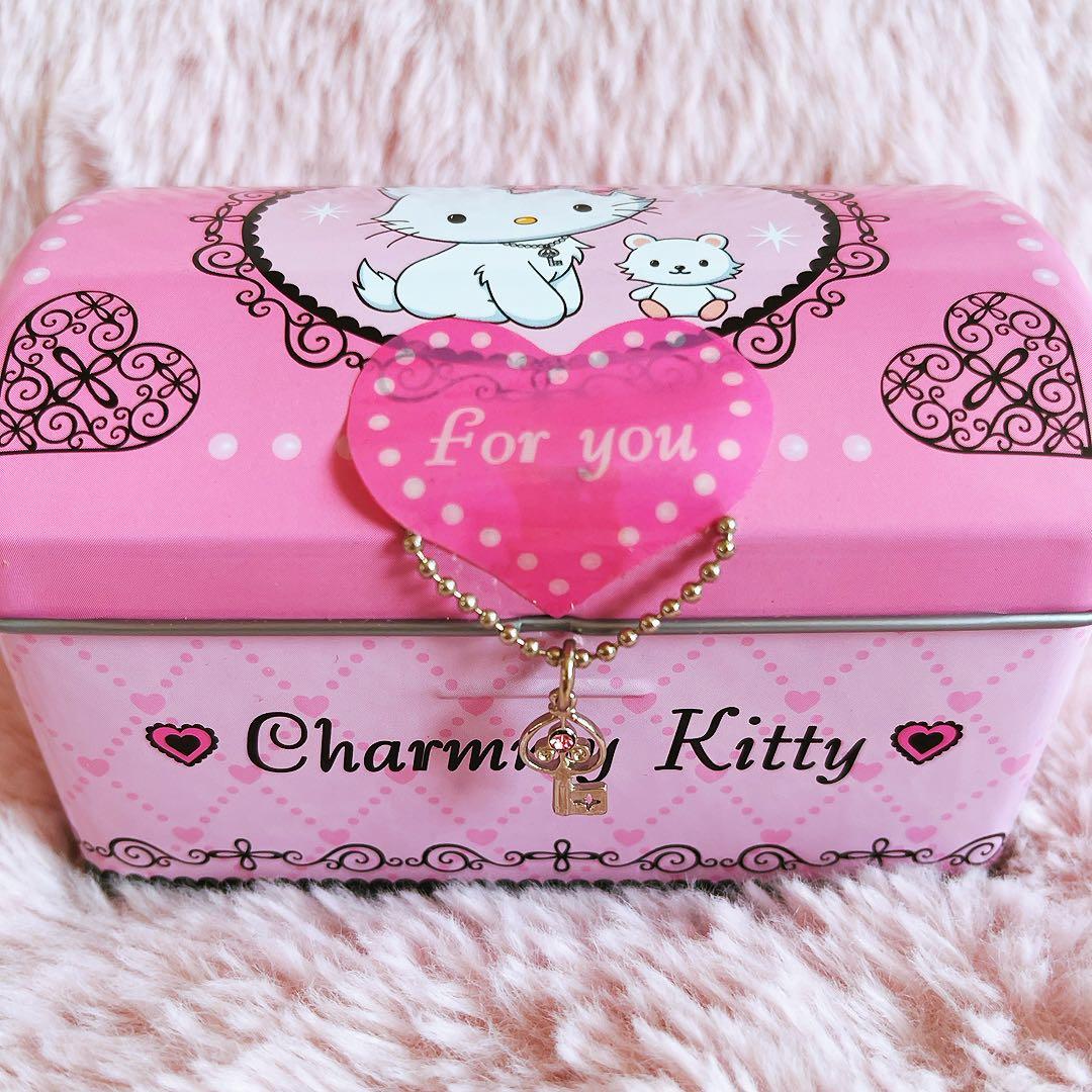 希少レア　チャーミーキティ　ジュエリーボックス　缶ケース　2006 サンリオ