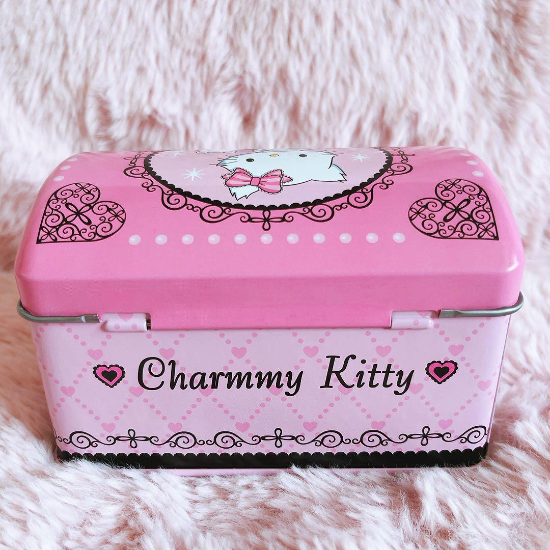 希少レア　チャーミーキティ　ジュエリーボックス　缶ケース　2006 サンリオ