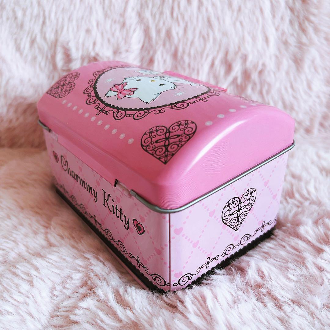 希少レア　チャーミーキティ　ジュエリーボックス　缶ケース　2006 サンリオ