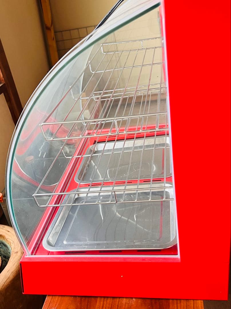 ホットショーケース 業務用 背面オープン 保温　陳列台コロッケ ポテト イベント