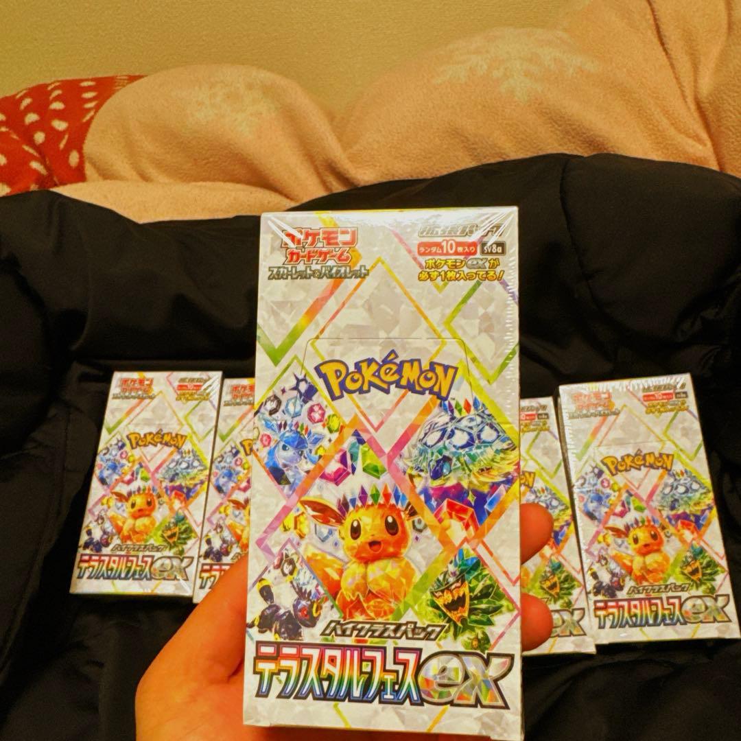 テラステルフェス　未開封5ボックス➕10パック開封み