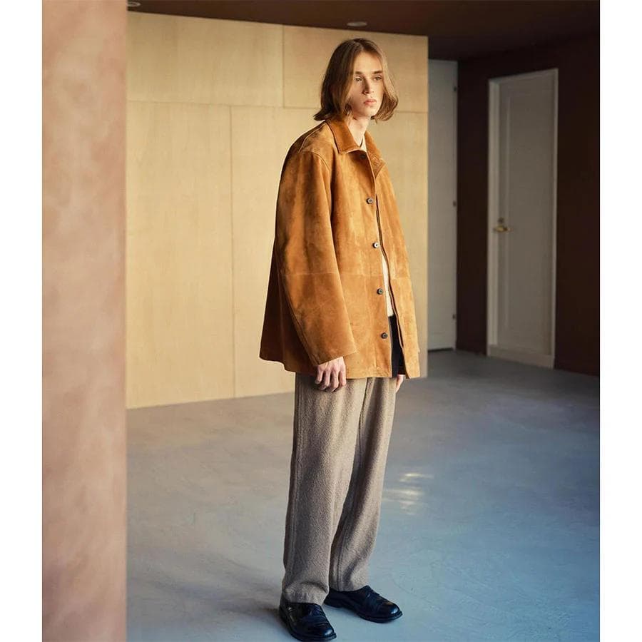 HERILL ヘリル　goatsuede jacket 2新品2025aw