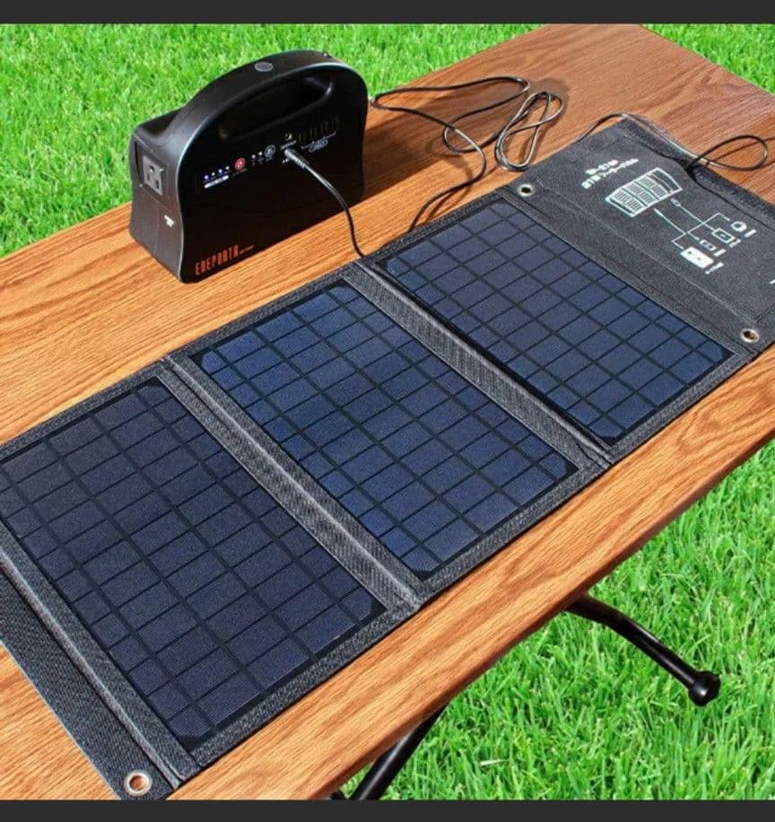 折り畳み式ソーラーパネル EP-21SP 21W