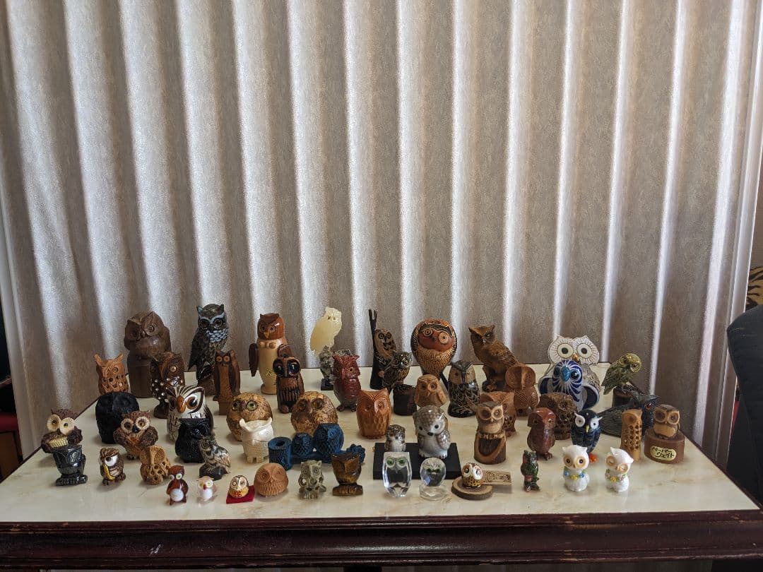 フクロウコレクション全54羽