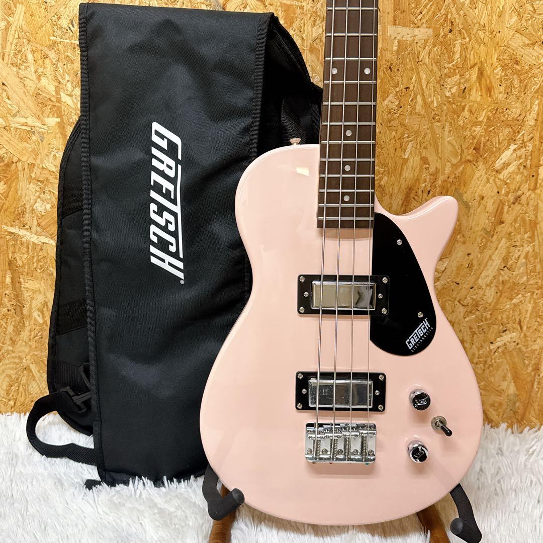 美品！GRETSCH G2220 Junior Jet Bass II ピンク