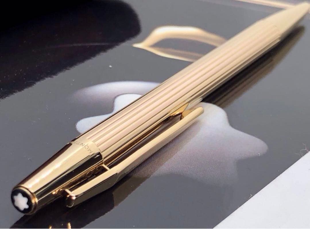 モンブラン　★金運を引き寄せる総金張りノブレス価値ある初期型歴史的名品1947②