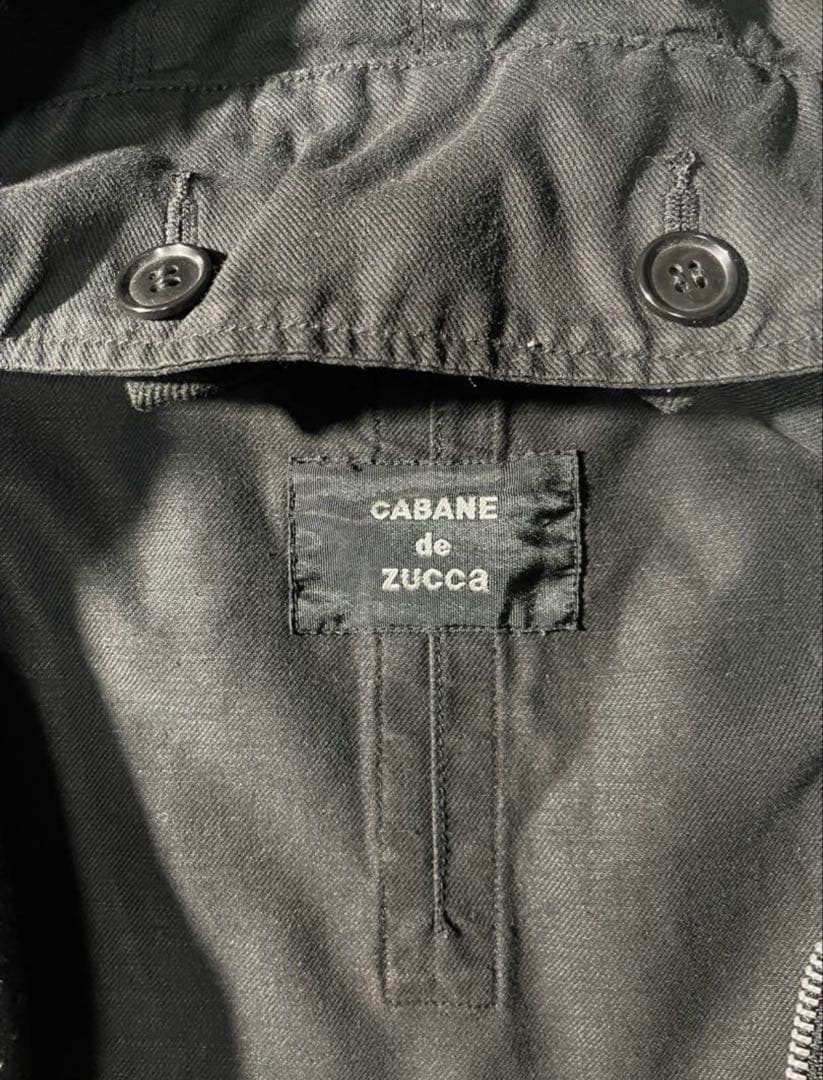 ジャケット・アウター 00s CABANE de ZUCCa Big Hoodie Riders