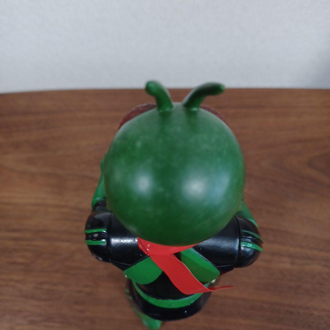 当時もの旧バンダイ社製　仮面ライダー１号＆２号　希少ソフビフィギュア２体セット