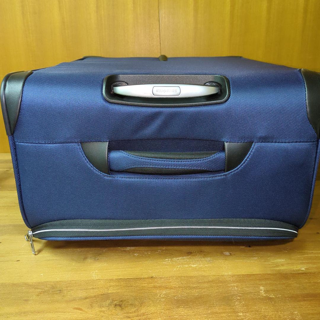 美品！Samsoniteサムソナイト ネイビー 57L ソフト キャリーケース